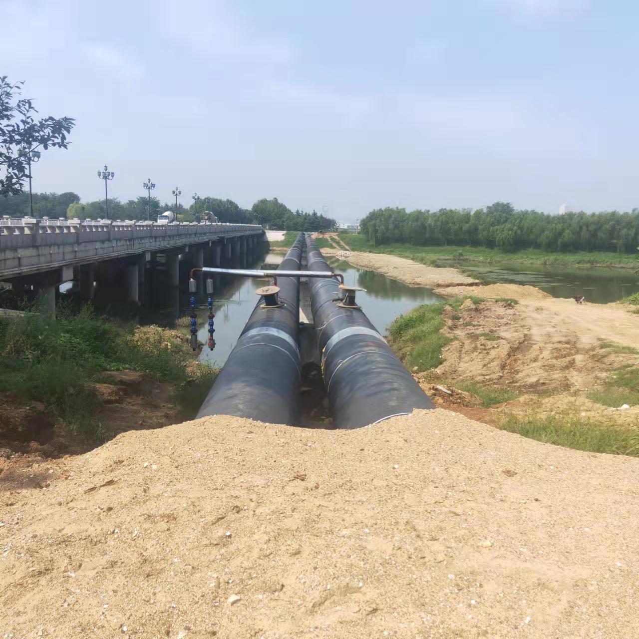 船营管道长距离内部除垢输油管道清洗